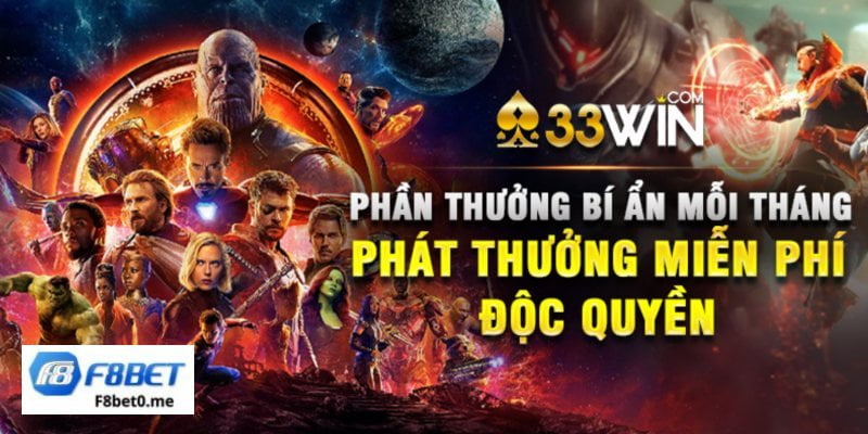 Nhận ngay phần thưởng khi cá cược 33win