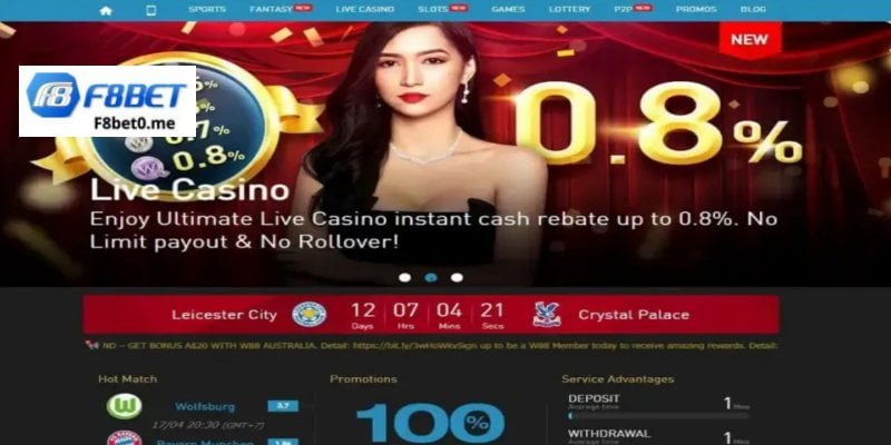 Sảnh Casino W88 đem đến cho người chơi trải nghiệm bất ngờ